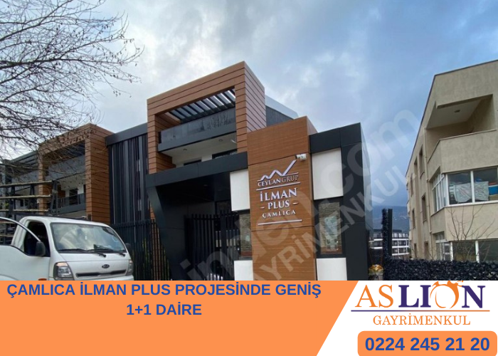 ÇAMLICA İLMAN PLUS PROJESİNDE GENİŞ 1+1 DAİRE